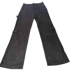CT1386 Escio Ladies Polyester Black Cargo Pant Small
